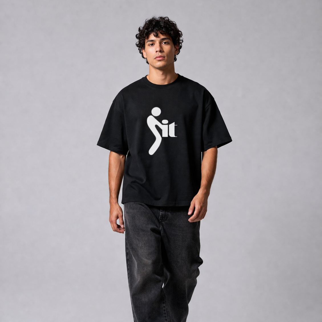 Fuck It Unisex Oversized Oops Tee