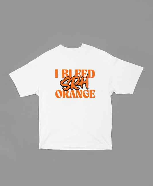 I Bleed Orange Unisex Oversized Oops Tee