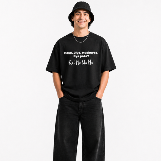 Kal Ho Na Ho Unisex Oversized Oops Tee
