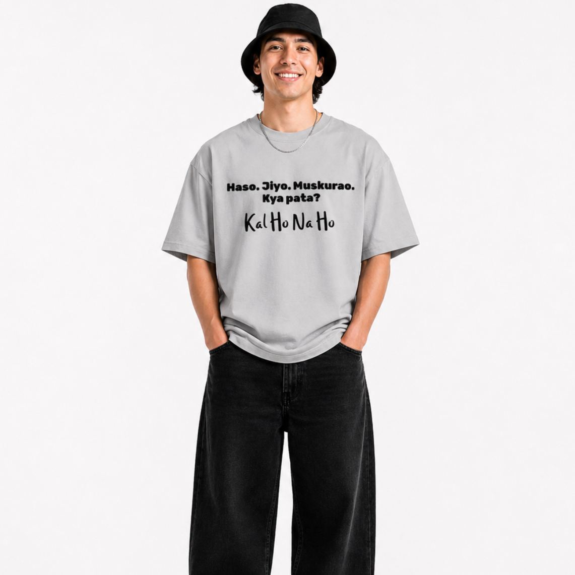 Kal Ho Na Ho Unisex Oversized Oops Tee