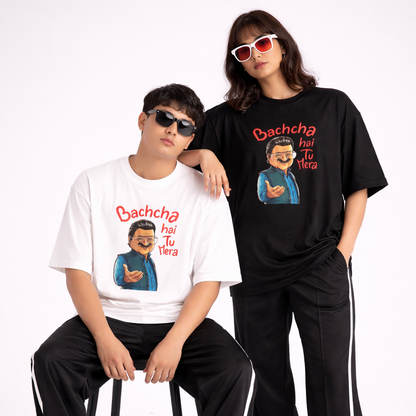 Bachcha Hai Tu Mera Unisex Oversized Oops Tee