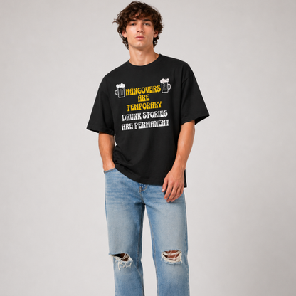 Drunkstories Unisex Oversized Oops Tee