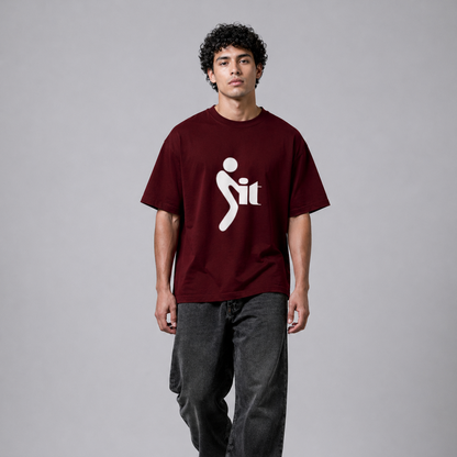 Fuck It Unisex Oversized Oops Tee