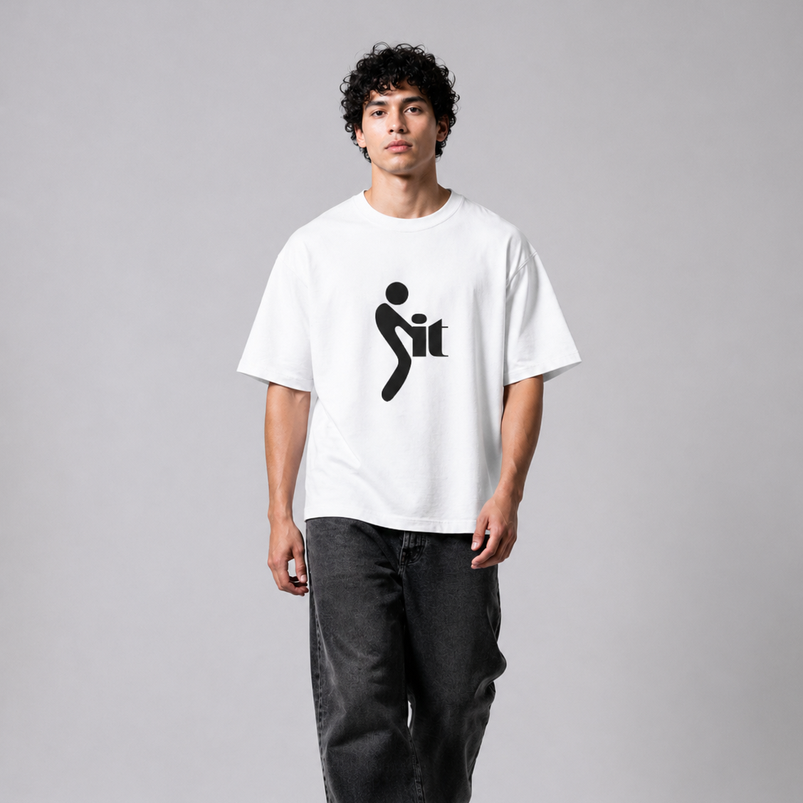 Fuck It Unisex Oversized Oops Tee