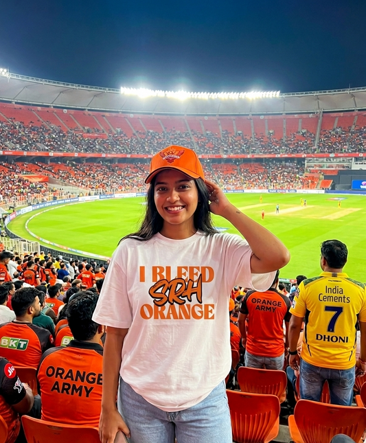 I Bleed Orange Unisex Oversized Oops Tee