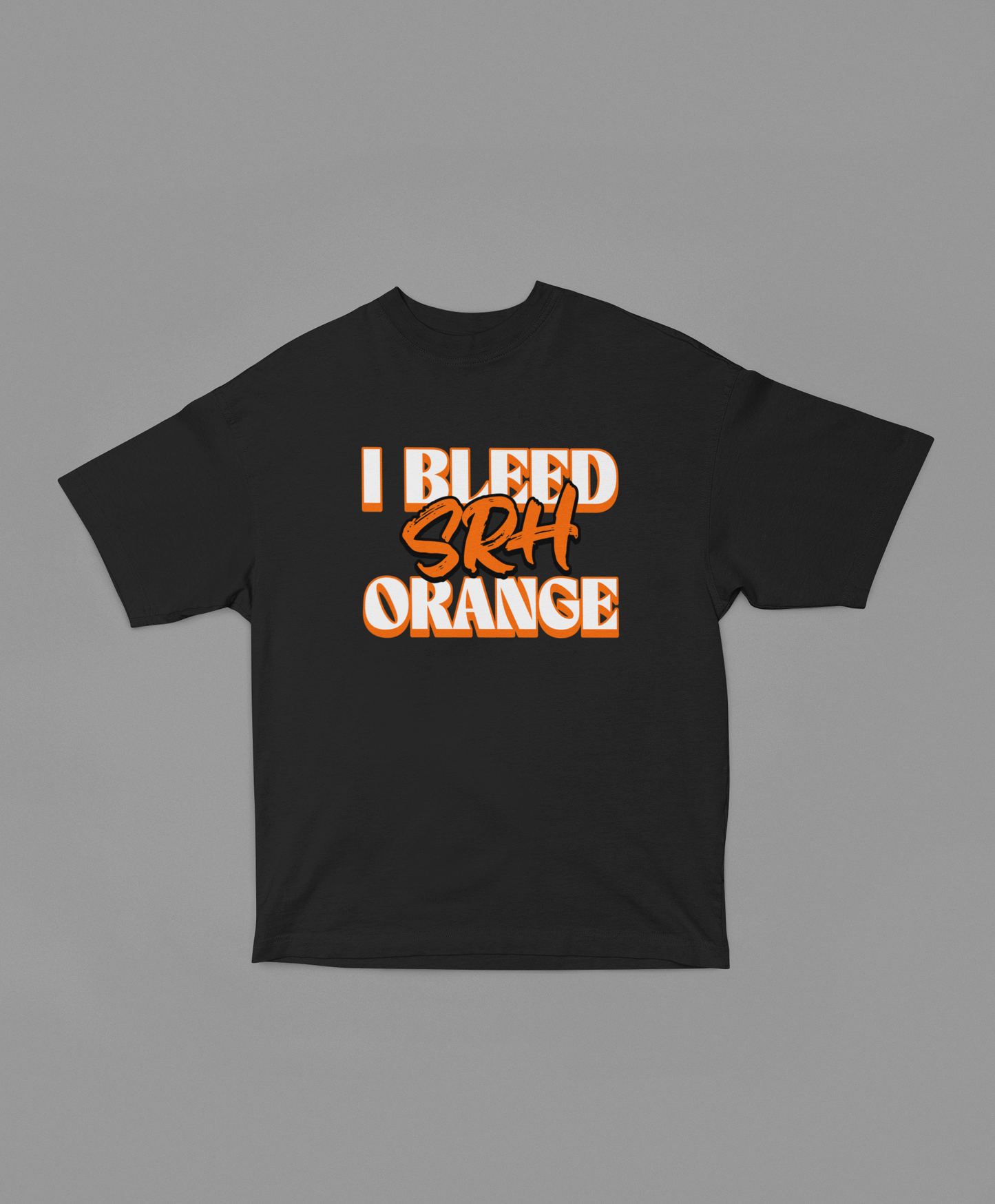 I Bleed Orange Unisex Oversized Oops Tee