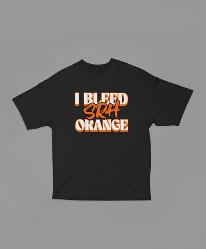 I Bleed Orange Unisex Oversized Oops Tee