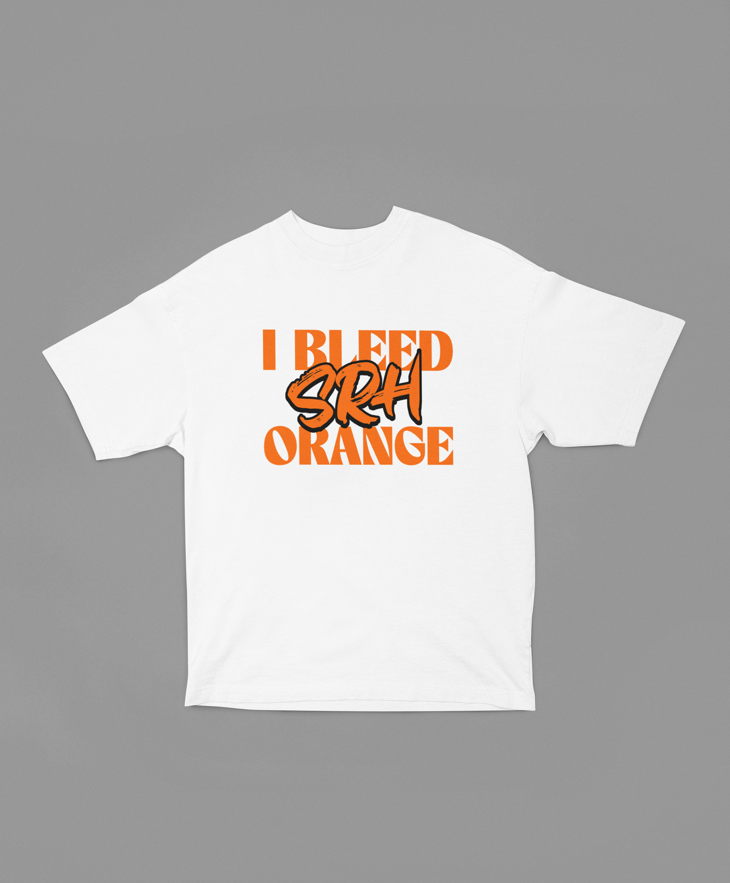 I Bleed Orange Unisex Oversized Oops Tee