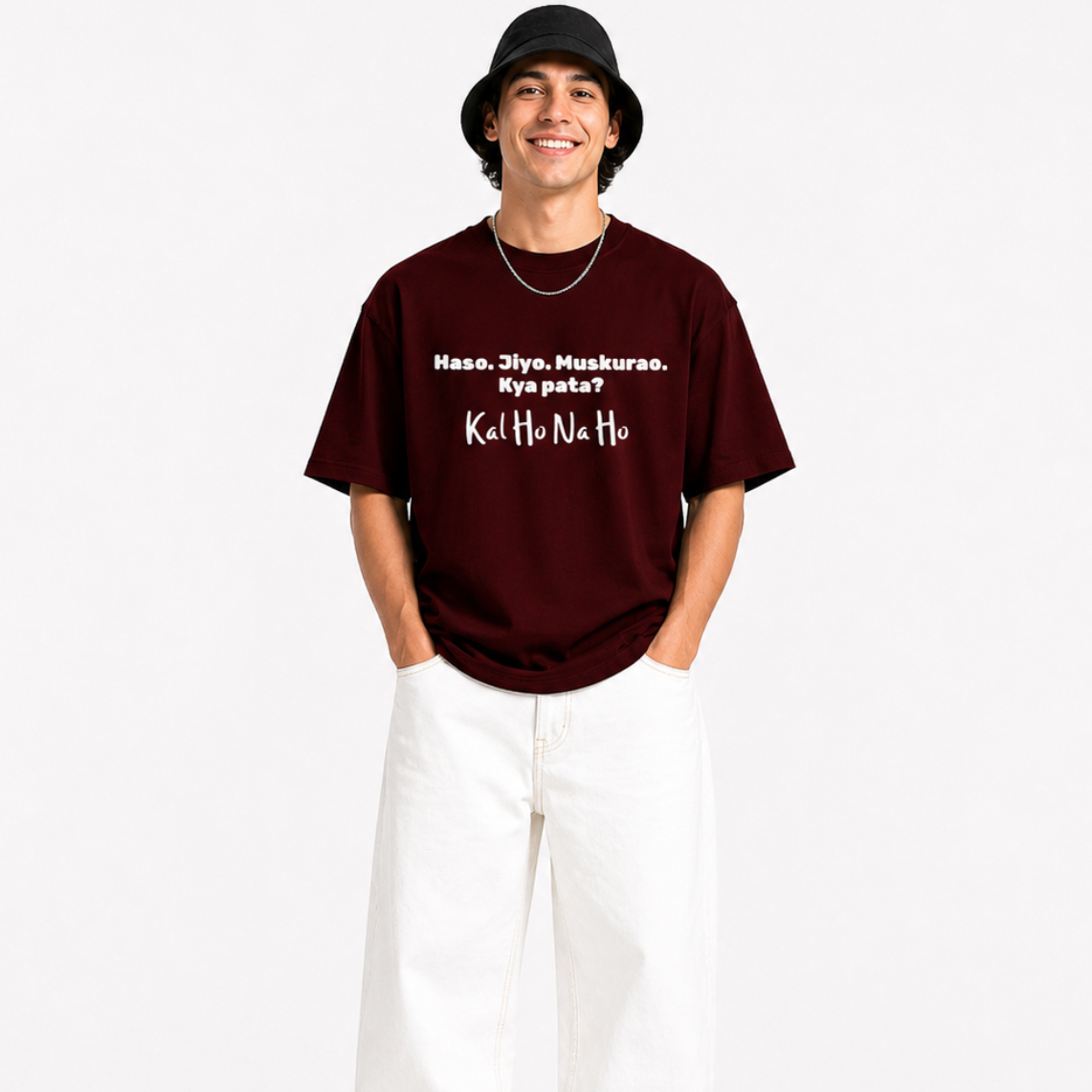 Kal Ho Na Ho Unisex Oversized Oops Tee