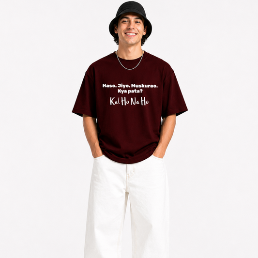 Kal Ho Na Ho Unisex Oversized Oops Tee
