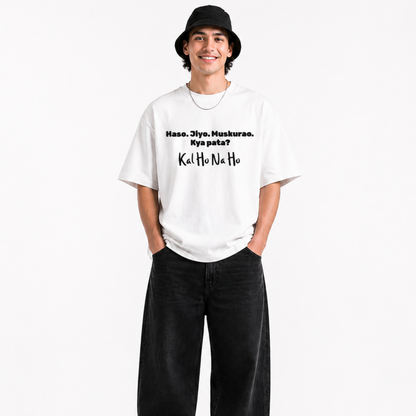 Kal Ho Na Ho Unisex Oversized Oops Tee