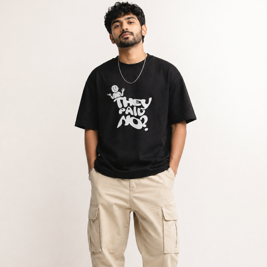 They Paid No Unisex Oversized Classic T-Shirt