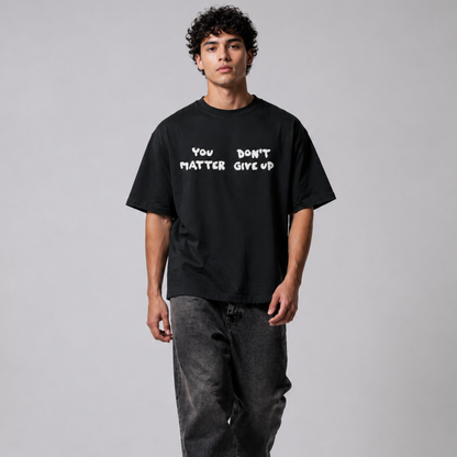 You Don't Matter Unisex Oversized Oops Tee
