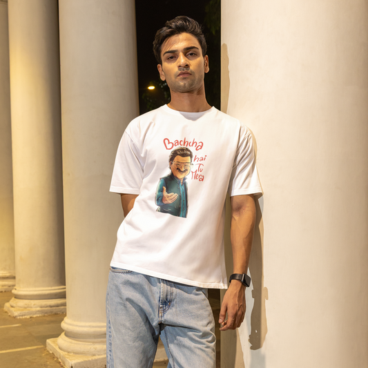 Bachcha Hai Tu Mera Unisex Oversized Oops Tee